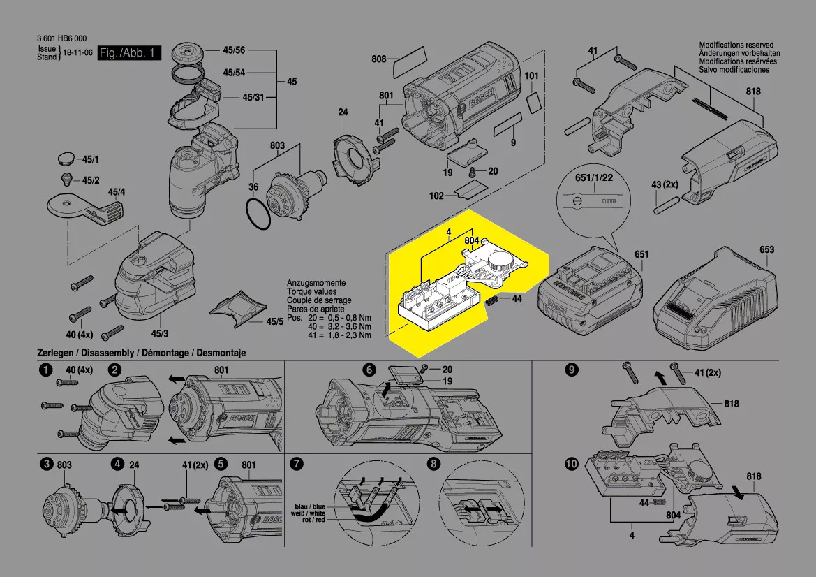 Module électronique réf. 1 600 A01 EC4 BOSCH